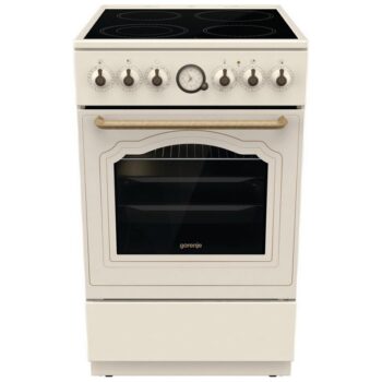 Плита Электрическая Gorenje GECS5B70CLI бежевый стеклокерамика (без крышки)