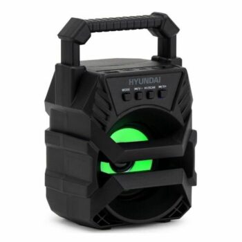 Колонка порт. Hyundai H-PS1000 черный 9W 1.0 BT/USB 10м 500mAh