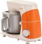 Миксер планетарный Vitek VT-PM0331 1800Вт кремовый/оранжевый