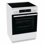 Плита Электрическая Gorenje GEC6C40WD белый стеклокерамика (без крышки)