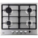 Газовая варочная поверхность Beko HIAG64235SX нержавеющая сталь