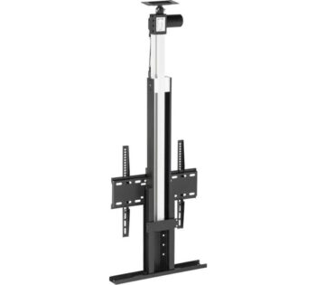 Кронштейн для телевизора Cactus CS-STM-7844 черный 32"-55" макс.45кг напольный (моторизованный лифт)