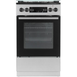 a28c487d4279bede432954e49614b8fa.jpg Плита Комбинированная Gorenje GK5C41SF серый (стеклянная крышка) реш.чугун