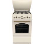 Плита Газовая Gorenje GG5A21BEF бежевый (стеклянная крышка) реш.чугун