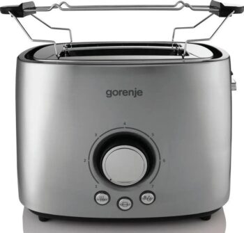 Тостер Gorenje T1000E 1000Вт серебристый/черный