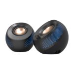 Колонки Creative Pebble X 2.0 черный 30Вт BT портативные