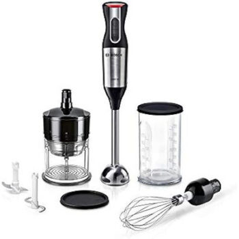 Блендер погружной Bosch MS6CM6120 1000Вт нержавеющая сталь (уценка)