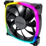 Вентилятор Montech AX120 ARGB 120х120x25 черный 4-pin (AX120 PWM BLACK) Ret