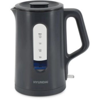 Чайник Hyundai HYK-G4508 1.5л. 1700Вт серый/прозрачный корп.:стекло