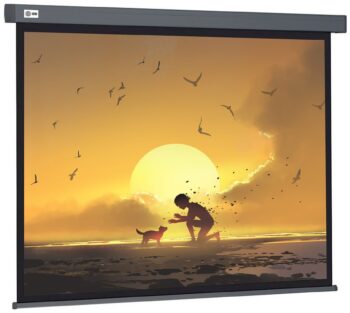 Экран Cactus 100" 124.5x221см Wallscreen CS-PSW-124X221-SG 16:9 настенно-потолочный рулонный серый
