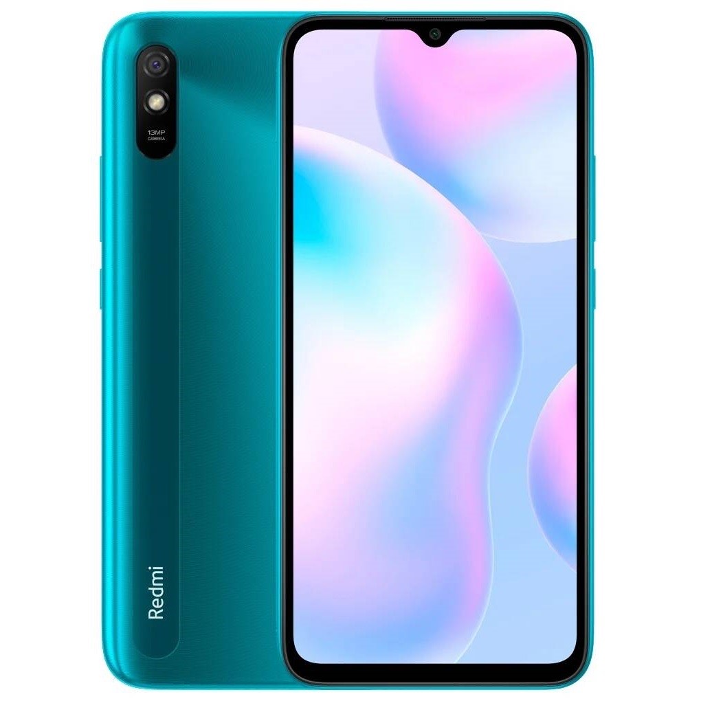 b5cfdcc582e2b3327bdf7166864d2b1d.jpg Смартфон Xiaomi Redmi 9A C3L Aurora Green/6.53”HD+/MT25G/2GB/32GB/And10/13MP/5MP/5000mAh