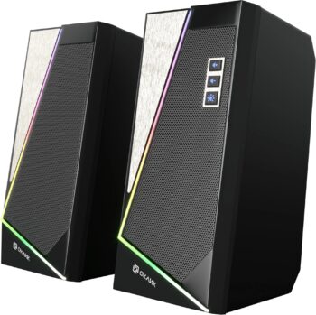 Колонки Оклик OK-125 2.0 черный 6Вт
