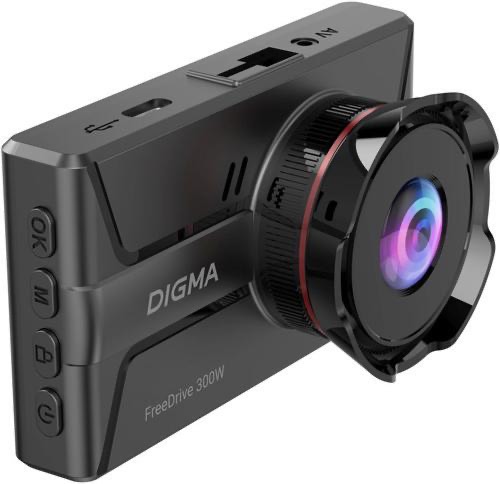 c10a2e440986591a2291797820880d8c.jpg Видеорегистратор Digma FreeDrive 300W черный 4Mpix 1440x2560 130гр.