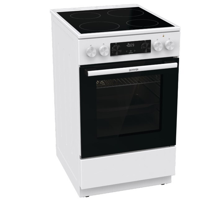 c15690ab1a98cc6ac3a00814e24efcb8.jpg Плита Электрическая Gorenje GEC5C61WG белый стеклокерамика (без крышки)