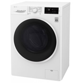 Стиральная машина LG F2J6TN0W кл.:A фронт. макс.:8кг белый инвертор