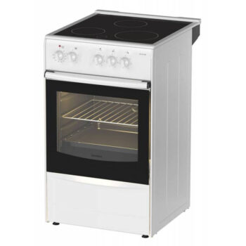 Плита Электрическая Darina 1B EC 331 606 W белый/черный стеклокерамика (без крышки)
