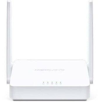 Роутер беспроводной Mercusys MW300D N300 10/100BASE-TX/ADSL белый