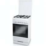 Плита Газовая Gefest CG 50M04 K73 белый (металлическая крышка) реш.чугун