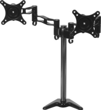 Кронштейн для мониторов Cactus CS-VM-D08-BK черный 13"-27" макс.8кг настольный поворот и наклон 2