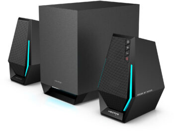 Колонки Edifier G1500 MAX 2.1 черный 30Вт BT