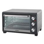 Мини-печь Hyundai MIO-HY072 23л. 1500Вт серебристый/черный