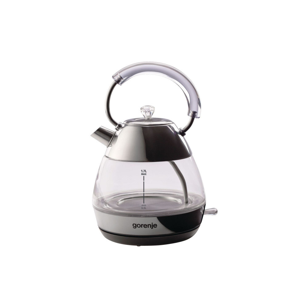 cc05f40c11c4d5bc292832b27b2da0b5.jpg Чайник Gorenje K17GPD 1.7л. 2200Вт нержавеющая сталь корп.:стекло/металл