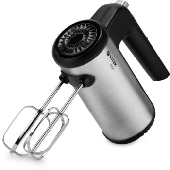 Миксер ручной Vitek VT-1411 700Вт серебристый/черный