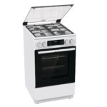 Плита Газовая Gorenje GGI5C22WF белый (стеклянная крышка) реш.чугун