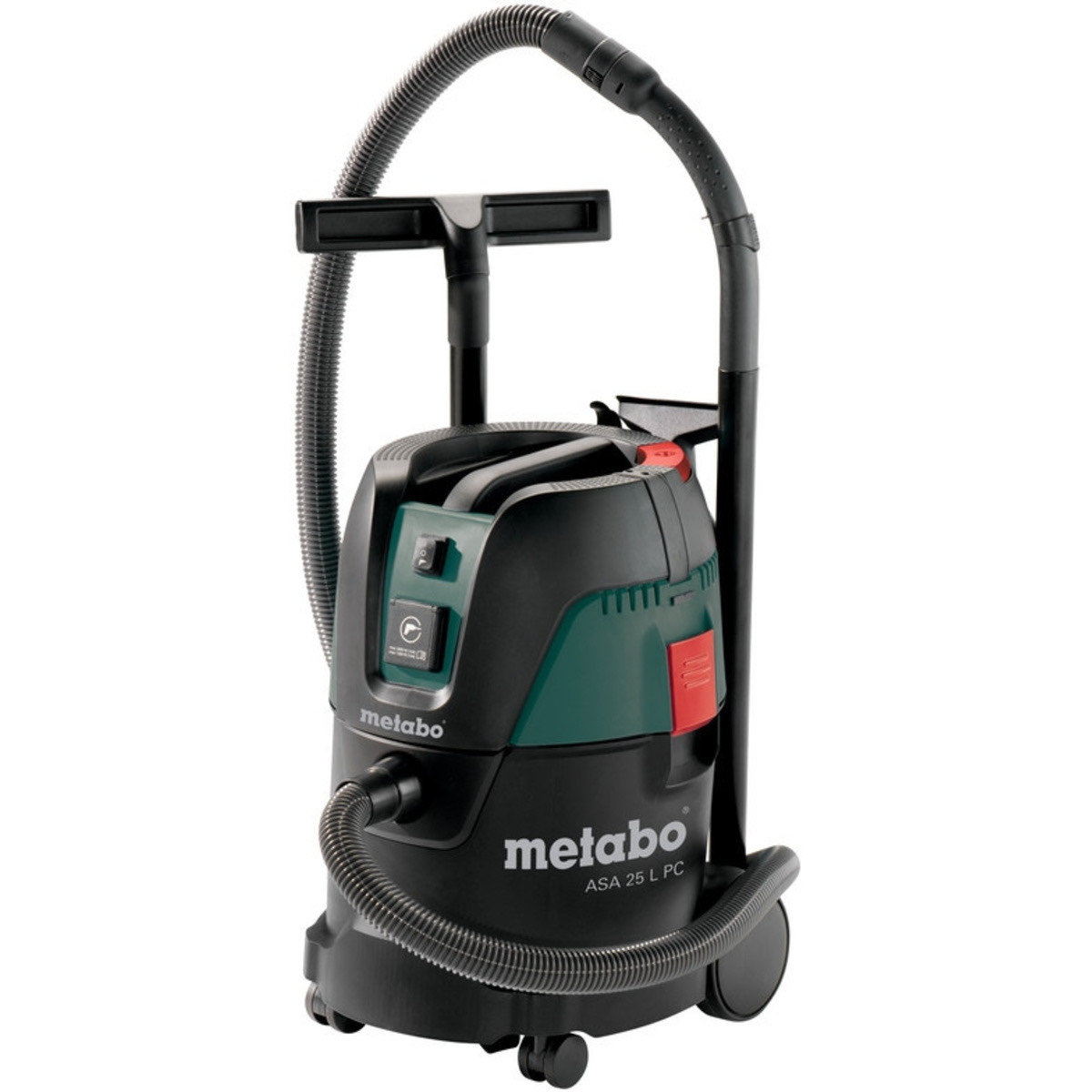 d1e617480864bafb08a16cfc48a9dcd8.jpg Строительный пылесос Metabo ASA 25 L PC 1250Вт (уборка: сухая/влажная/выдув) зеленый