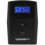 Источник бесперебойного питания Ippon Back Power Pro II Euro 650 360Вт 650ВА черный