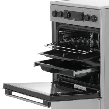 Плита Электрическая Gorenje GEC5C40XAOT серый стеклокерамика (без крышки)