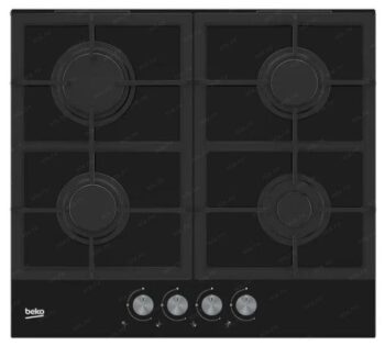 Газовая варочная поверхность Beko HILG 642C5 SB черный