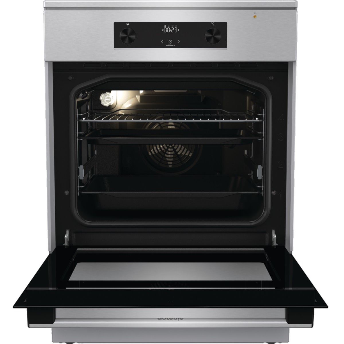 da3a02c8d8a1a19b03fd4b1093426241.jpg Плита Электрическая Gorenje GEIT6C60XPG серебристый стеклокерамика (без крышки)