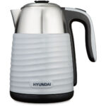 Чайник Hyundai HYK-S4804 1.7л. 2200Вт серый/черный корп.:металл