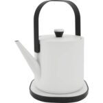Чайник Rondell RDE-WK818 0.6л. 800Вт белый/черный корп.:металл
