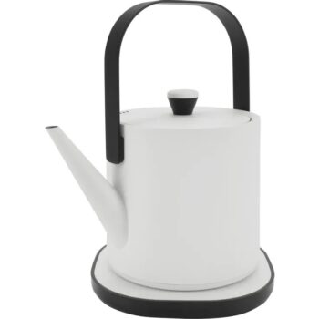 Чайник Rondell RDE-WK818 0.6л. 800Вт белый/черный корп.:металл