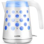 Чайник Vitek VT-7048 1.7л. 2200Вт белый корп.:пластик