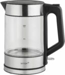 Чайник Vitek VT-WK1013 1.7л. 2200Вт черный корп.:стекло