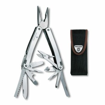 Мультитул Victorinox SwissTool Spirit X (3.0224.L) 105мм 24функц. чехол кож. серебристый карт.коробк
