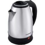 Чайник Starwind SKS1771 1.8л. 1700Вт серебристый/черный корп.:металл/пластик