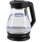 Чайник Starwind SKS2035 1.7л. 2200Вт черный корп.:стекло/пластик