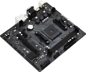 Материнская плата Asrock A520M-HDV Soc-AM4 AMD A520 2xDDR4 mATX AC`97 8ch(7.1) GbLAN RAID+VGA+DVI+HD