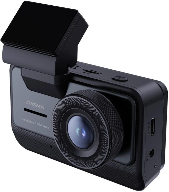 eccb880da35d9fb7a9c886fda93beb2e.jpg Видеорегистратор Digma FreeDrive 415W max черный 4Mpix 2160x3840 170гр. Novatek 96670