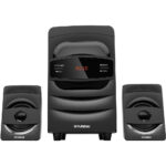 Микросистема Hyundai H-MS1404 черный 30Вт/FM/USB/BT