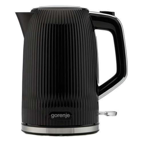 f392cd0ae5923e2adab88007af2d797e.jpg Чайник Gorenje K17DPB 1.7л. 2200Вт черный/серебристый корп.:металл/пластик