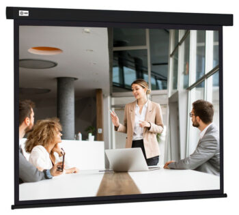 Экран Cactus 135" 168x299см Wallscreen CS-PSW-168X299-BK 16:9 настенно-потолочный рулонный черный