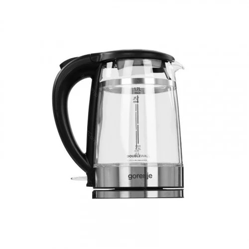 fad2b8ec01fc81391e0ebd0625ade99c.jpg Чайник Gorenje K17GDW 1.7л. 2200Вт черный корп.:металл/пластик