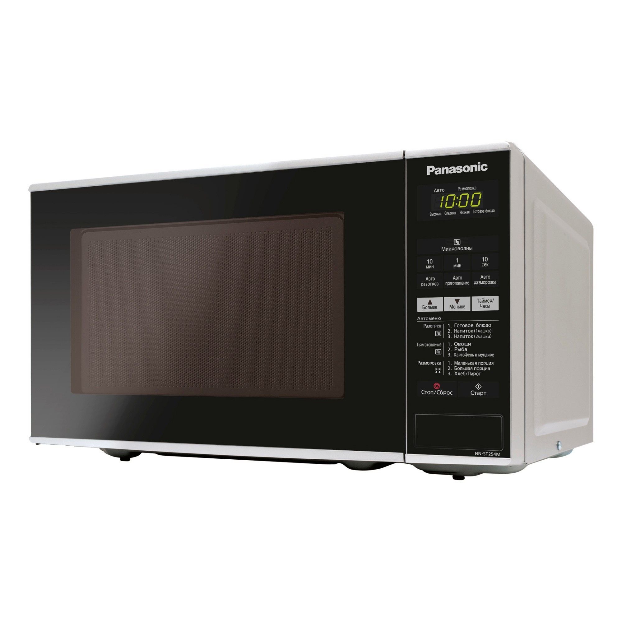 fc5131d9d1d2658917f6500399dc1b7e.jpg Микроволновая Печь Panasonic NN-ST254MZPE 20л. 800Вт черный