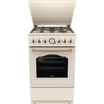Плита Газовая Gorenje GGI5BCLI бежевый (металлическая крышка) реш.чугун